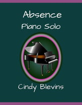 Absence piano sheet music cover